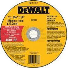 DISCO DE CORTE DEWALT ,055"
